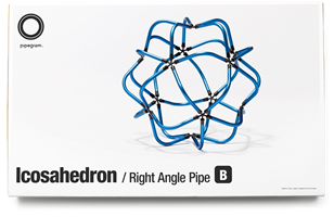 image of Icosahedron - Right Angle Pipe-B